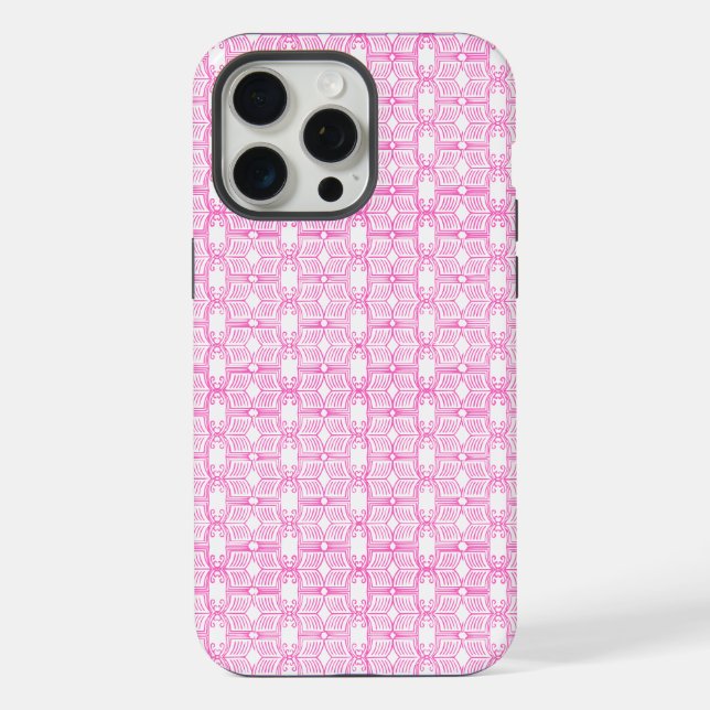 Endpaper Book Pattern  iPhone Case (Back)