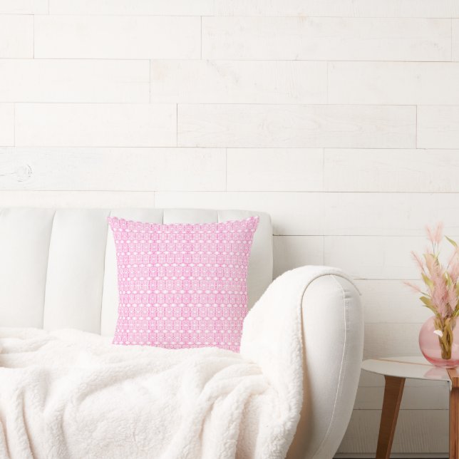 Endpaper Book Pattern  Throw Pillow (Couch)