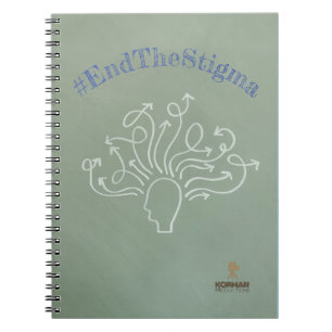 #EndTheStigma Korman Productions YouTube Channel Notebook