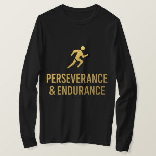 Endurance & Strength – Modern Motivational Gradien T-Shirt