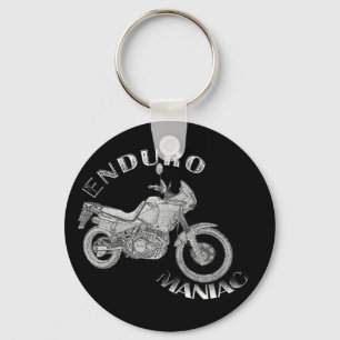 Enduro Maniac - Biker Keychain