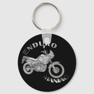 Enduro Maniac - Biker Keychain
