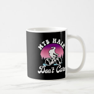 Enduro Mtb Mountain Bike Riding Downhill Girl Vint Coffee Mug