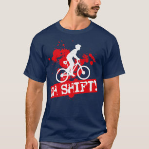 Enduro MTB Mountain Bike Riding Downhill Pun Vinta T-Shirt
