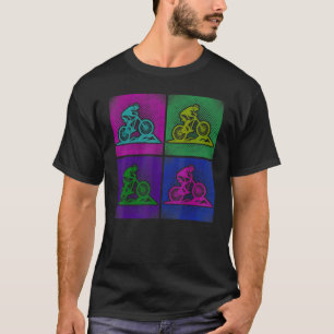 Enduro Mtb Mountain Bike Riding Downhill Retro 90s T-Shirt