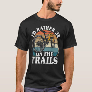 Enduro MTB Mountain Bike Riding Downhill Retro Vin T-Shirt