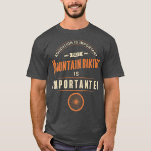Enduro MTB Mountain Bike Riding Downhill Vintage E T-Shirt