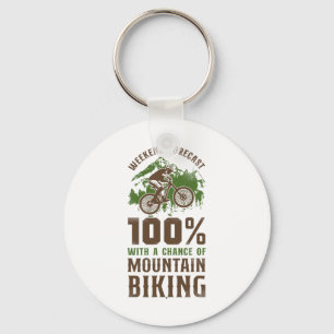 Enduro Mtb Mountain Bike Riding Downhill Vintage W Keychain