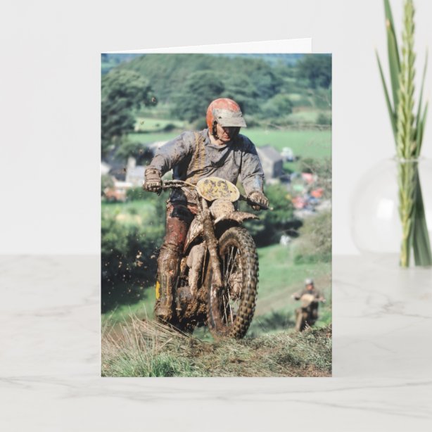 Motocross Birthday Cards | Zazzle CA