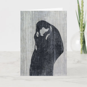 Endvard Munch La Carte Postale Kiss IV