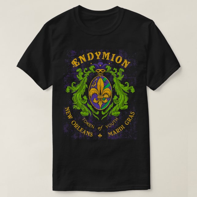 Endymion Krewe  Mardi Gras Costume for Men & Women T-Shirt (Design Front)