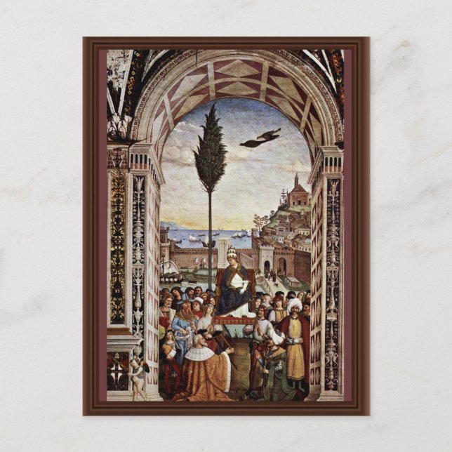 Enea Silvio Piccolomini, Also Known As Pope Pius Postcard (Front)