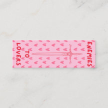 ENEMIES TO LOVERS – Bookmark ⚔️❤️