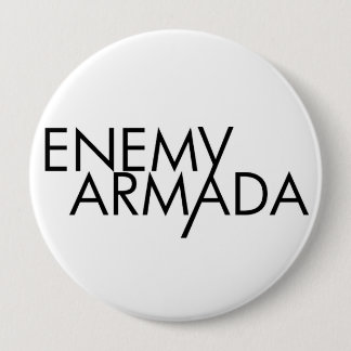 Enemy Armada Black Logo Pin