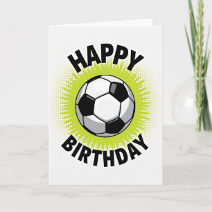 Energetic Ball Birthday Card