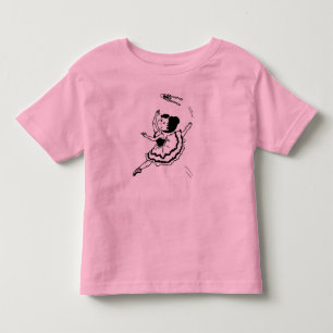 Energetic Ballerina Toddler T-shirt