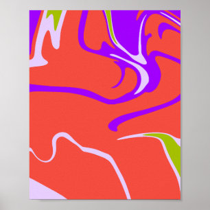 Energetic Modern Color Movement Poster