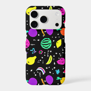 Energetic Neon Fruit Dance