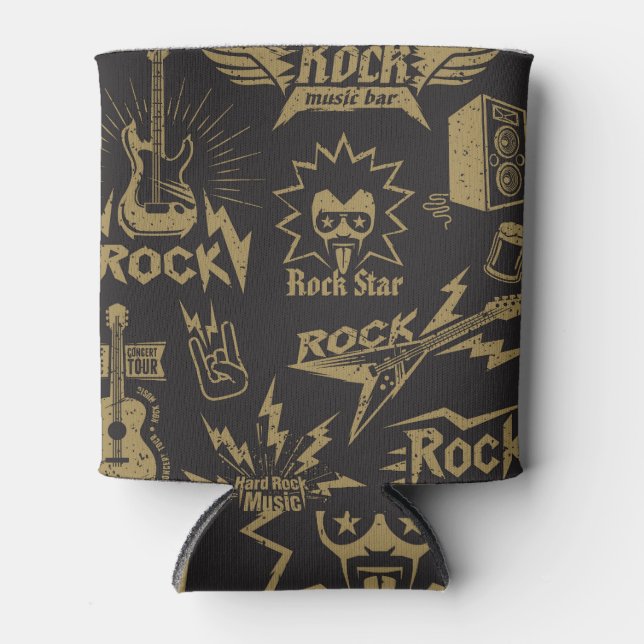 Energetic rock music essence can cooler (Front)