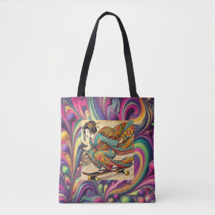 Energetic Ukiyo-e Tote Bag トートバッグ