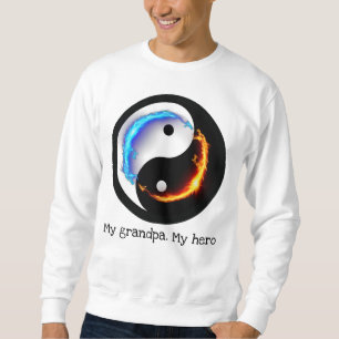 Energetic Yin Yang Symbol Sweatshirt
