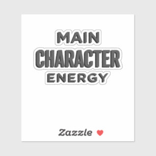 Énergie de Personnage Principal – Autocollant de S