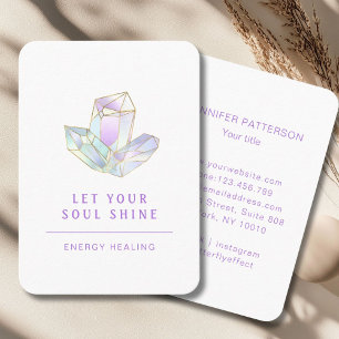 Energie Heiler Reiki Spiritual Business Card
