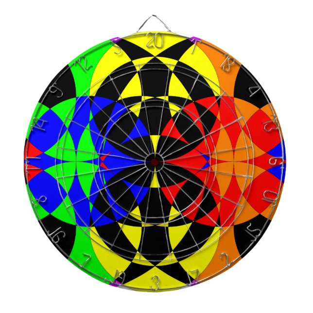 Energize by Kenneth Yoncich Dartboard (Front)