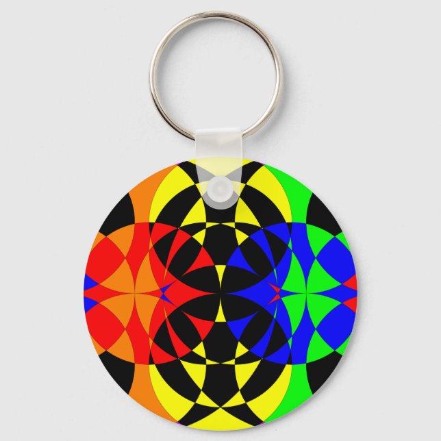 Energize by Kenneth Yoncich Keychain (Front)