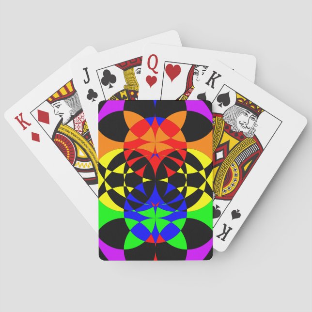 Energize by Kenneth Yoncich Playing Cards (Back)