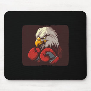 Energize Your Look With This Eagle In Boxing Glove Mouse Pad