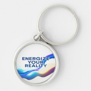 Energize Your Reality   Aluminum Keychain