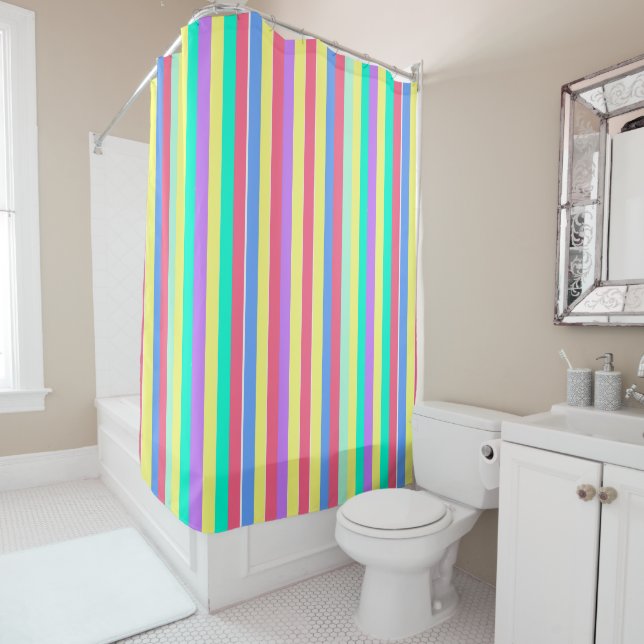 Energizing Spring Pastel Stripes (In Situ)