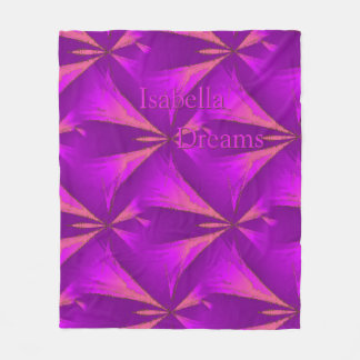 Energy Abstract Stars Fleece Blanket