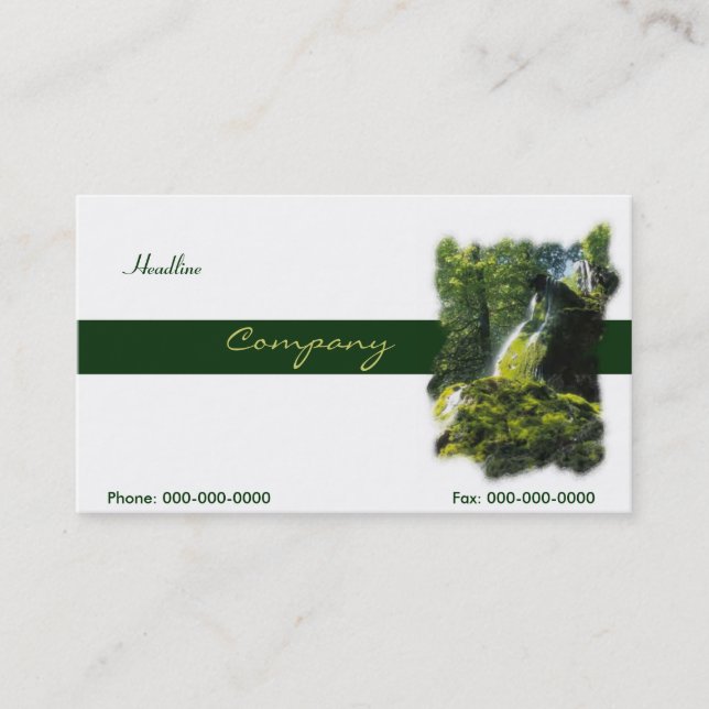 Energy Business Card (Front)