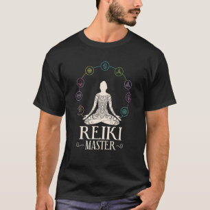 Energy Chakra Holistic Healing Hands Buddha Reiki  T-Shirt