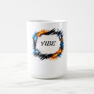 Energy Circle – Customizable Text Design Coffee Mug