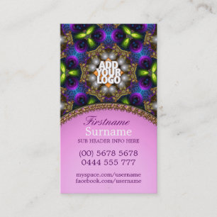 Energy Colours Healing New Age Business Card
