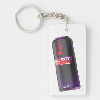 Energy drink can keychain