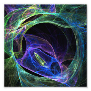 Energy Fractal Photo Print