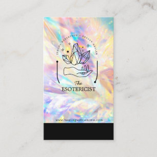 Energy Healer/ Intuitive/ Reiki/ Tarot/ Esoteric   Business Card