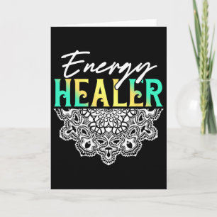 Energy Healer Reiki Master Yoga Spiritual Chakra J Card