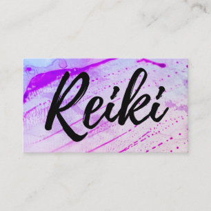 *~* Energy Healer Reiki Practitioner Reiki Master Business Card