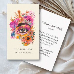 Energy Healer Reiki Spiritual Business Card