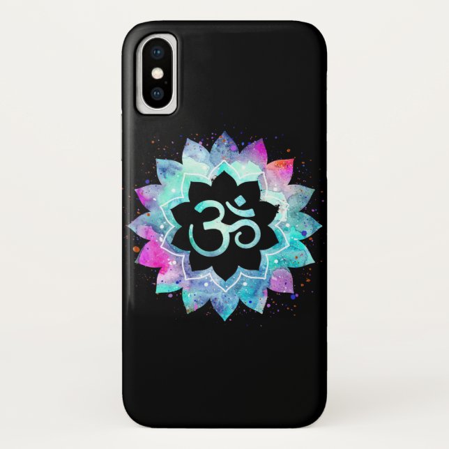 *~* Energy Healer  Reiki Yoga  Massage Om Case-Mate iPhone Case (Back)