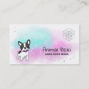 *~* Energy Healing Animal Communicator Reiki Business Card