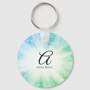 *~* Energy Healing Rays Sparkle Reiki Meditation Keychain