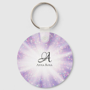 *~* Energy Healing Sparkle Rays Reiki Meditation Keychain