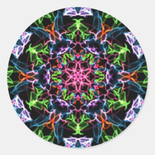 Energy Healing Stickers, Multi Use Tool Classic Round Sticker