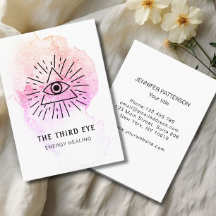 Energy Heiler Reiki Spirituell Business Card